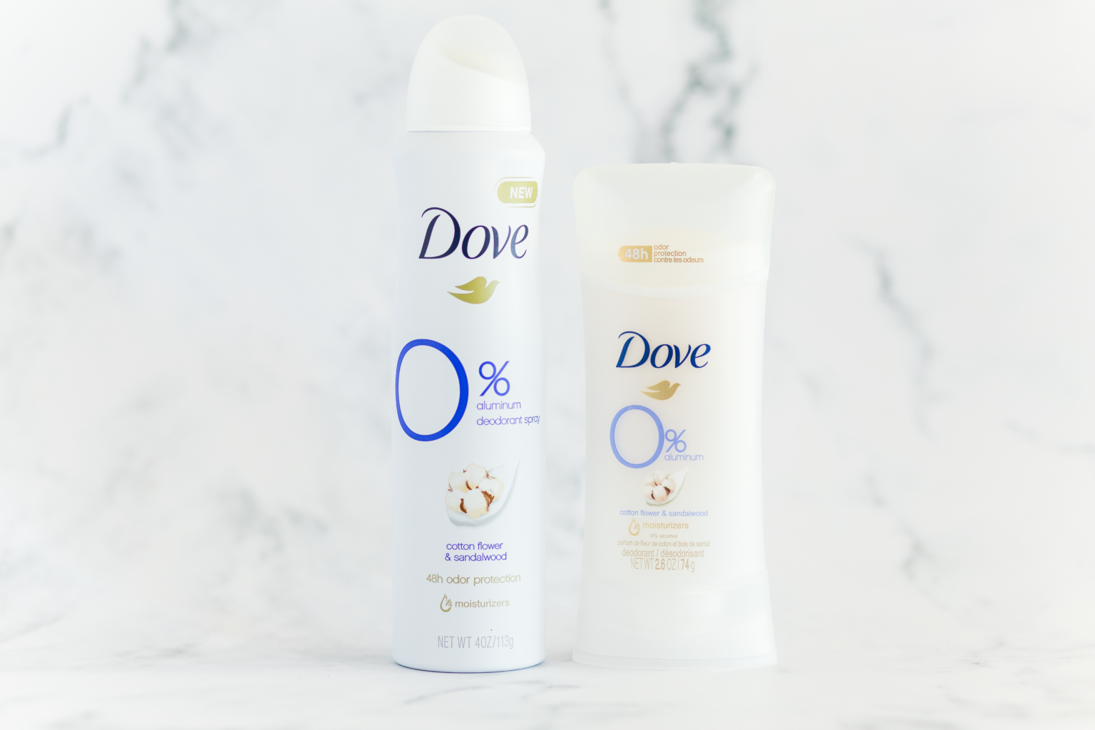 Influenster Dove 0% Aluminum VoxBox Review - A Beautiful Inheritance